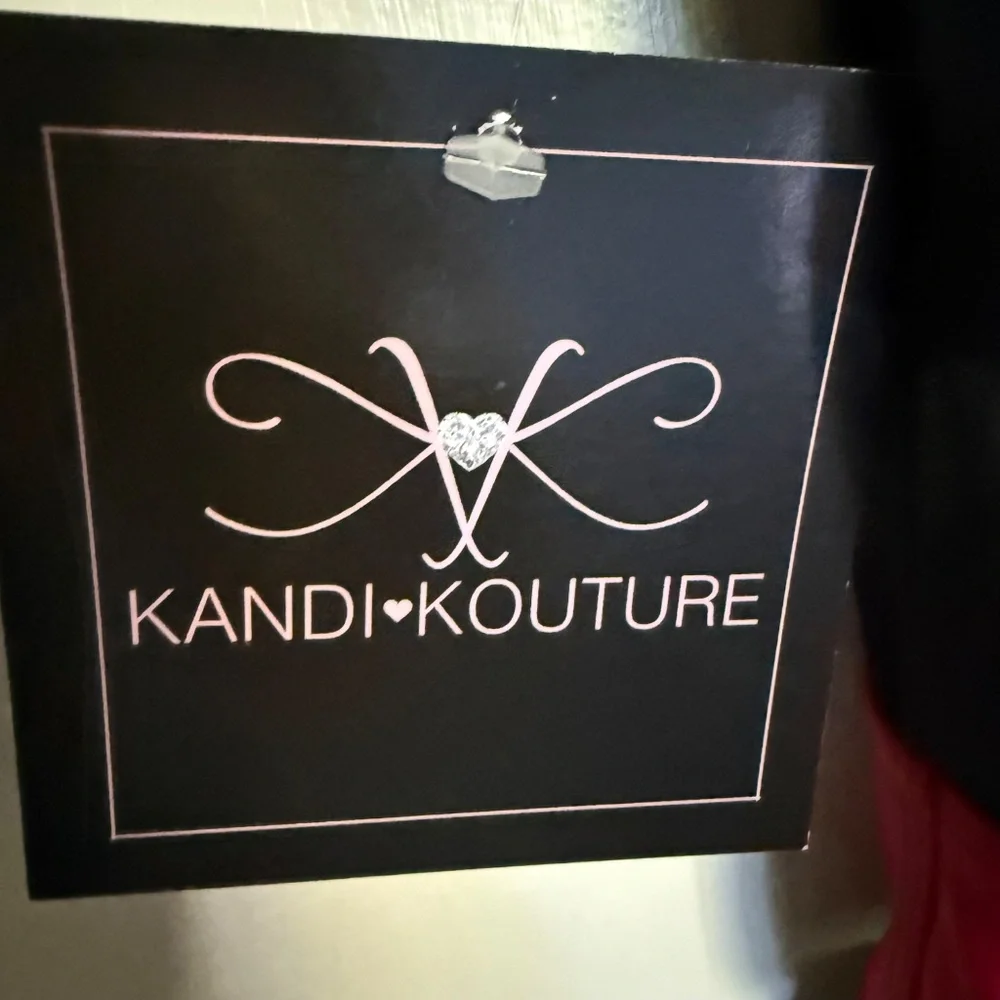 NWT Kandi Kouture Leotard Size Teen TS 3/5‎ Black Red